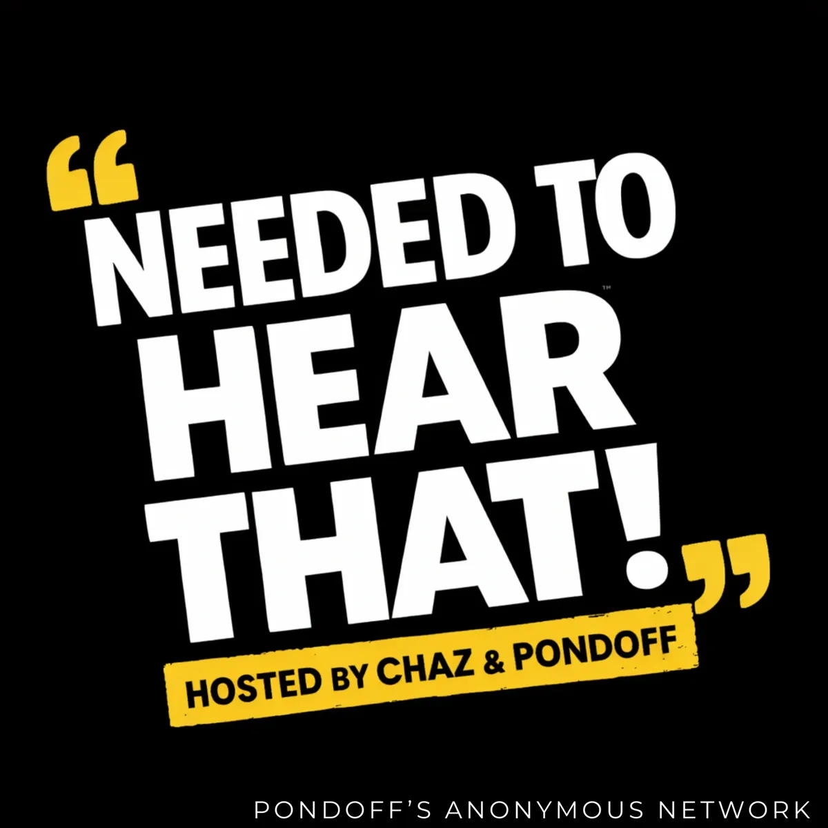 Needed to Hear That artwork